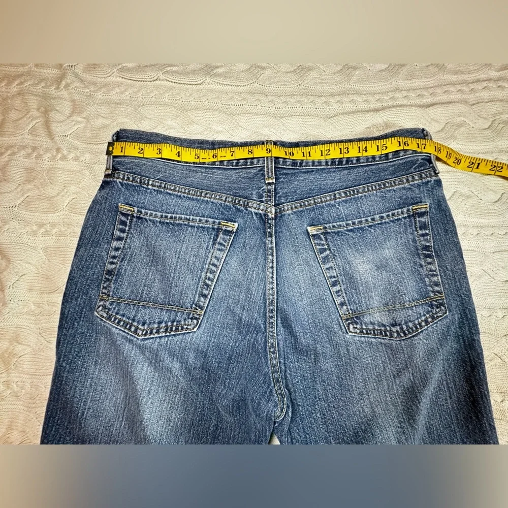 Nautica Classic Dark Blue Straight Jeans 34x30 #1316